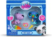 Littlest Pet Shop Pet Pairs with Virtual Code Toucan #31 and Chameleon #27