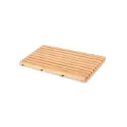 Bath Bamboo Duck Board Shower Mat Bathroom Non-Slip Bamboo Sturdy Waterproof