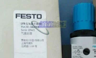 Festo Filter Regulator Lfr-1/4-D-7-Mini 162703