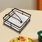 Napkin Holder for Table Paper Napkins Basket Luxury Kitchen Napkin Dispenser