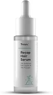 Traya Natural Hair Growth Serum With 3% Redensyl, 5% Capixyl, 3% Procapil For Increasing Hair Thickness, Natural Dht Blocker, For Hair Fall Control & Growth (30Ml)