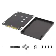 mSATA to SATA3.0 Adapter 2 in 1 M.2 Key B mSATA SSDs to SATA3.0 2.5inch