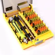 Precision 45-In-1 Screwdriver Bit Set Torx Hex Star Mini Tool Kit For Mobile ...