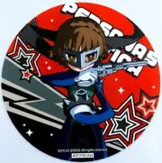 Persona 5 TACTICA Makoto Nijima (Queen) Coaster GIGO Collab Food Stand Limited