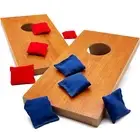 Kids Portable Cornhole Set. Fun Bean Bag Game for Birthday Parties or Sleepovers