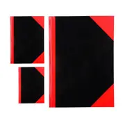 Cumberland Index Notebook 100 Leaves A-Z (Red & Black) - A4