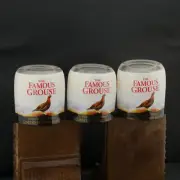 The Famous Grouse Finest Scotch Whisky Limited Edition Glass Tumbler Set of 3