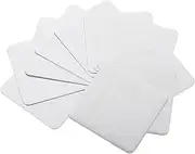HONMEET 10pcs Square Manicure Stamping Plates Chic Nail Stencils for Nail Art Practice Hand