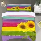 Bedding Sets 3D Printed Soft Microfiber Geometric Art Duvet Cover Set with