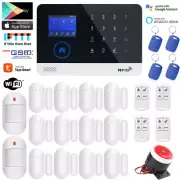 E03 Tuya APP WiFi IP Wireless IR Home Security Alarm Burglar System Auto Dialer