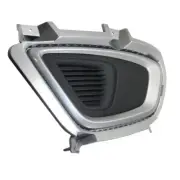 For Kia Sorento 2016 17 2018 Fog Light Cover Passenger Side Front Dark Gray (for: Kia)