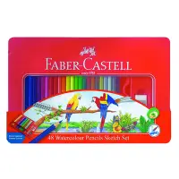 在飛比找Yahoo奇摩購物中心優惠-德國 Faber-Castell美術生指定用品 48色 水性