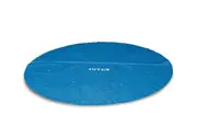 Intex 4.88M Above Ground Round Solar Heating Outdoor Pool Protective Cover Set