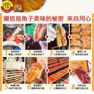 揚信 一口吃 連七年全國冠軍王信丁烏魚子燒烤即食包(150g/4盒)