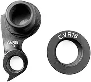 [Pizgear] 2Pcs Bicycle Rear Derailleur Hanger, for Cervelo, CVR18-3 DRH-WMN112 DRH-Rat Disc Road Frame S3 C3 C5 R3 R5 S5 Carbon Mech Dropout Bicycle Tail Hook(Black WGH960P2)