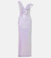 [Maticevski] Maticevski Requiem sequined gown AU 14 multicoloured