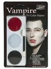MEHRON Vampire Tri-Colour Makeup Palette Special FX Halloween Costume Make Up