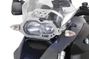 SW-Motech Headlight guard - Bracket with PVC panel. BMW R 1200 GS (04-07). Headlight guard - Bracket with PVC panel - BMW R 1200 GS (04-07)