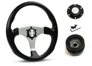 SAAS Steering Wheel SW515S-R & boss for Mazda 323 929 RX7 1983-1989
