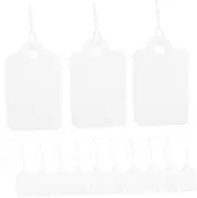 GETAJGHSD 90Pcs Jewelry Tags with Hanging String Writable Price Label Tags for Store Use Material for Price Displaying and Information Sharing