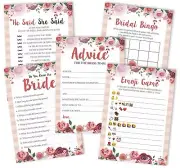 Inkdotpot Bachelorette Party Games Set Bundle Of 5 (Activities for-ES0