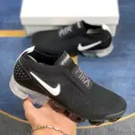 NK AIR VAPORMAX MOCALL黑色係帶大氣墊跑鞋無鞋帶