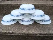 CORELLE " PIONEER WOMAN " BLUE 6 1/4" / 18 OZ. CEREAL BOWL'S SET OF 6 NEW