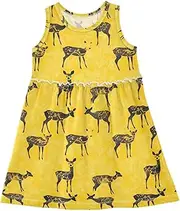 [Caihoyu] Girl Dress Kid Fashion Spring Dresses Summer Active Playwear, Multicolor02, 6 Years
