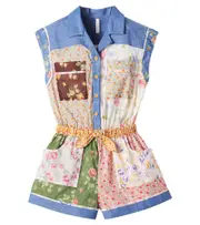 [Zimmermann Kids] Zimmermann Kids Lucky floral cotton playsuit Y 10 multicoloured