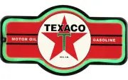 Texaco Red Man Cave Rope LED Marquee Wall Sign Light Christmas Gift Holiday