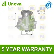 Water Pump Unova Fits Vauxhall Frontera Chrysler Tacuma 2.5 TD 60778983