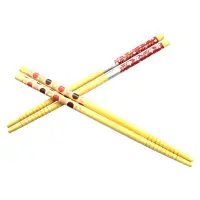 在飛比找樂天市場購物網優惠-兒童木製筷子 防滑筷 好夾 兒童筷子 【DN204】 123