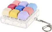 kowaku Pocket-Sized Fidget Cube for Keyboard, Keychain Accessory , Color