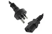 AU 3 Pin to IEC "Kettle Cord" Plug Australian 240V Power Cable Lead Cord