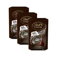 在飛比找momo購物網優惠-【Lindt 瑞士蓮】Lindor夾餡60%黑巧克力 200