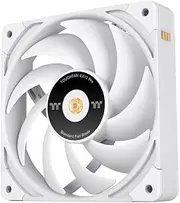 Thermaltake TOUGHFAN EX14 Pro Magnetic Connection PWM High Static Pressure (up to 2000RPM) Radiator Fan White Edition - 3 Fan Pack, CL-F172-PL14WT-A