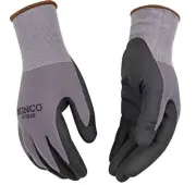 Kinco 1888 NYLON SHELL MICRO-FOAM NITRILE PALM mens work glove Breathable New