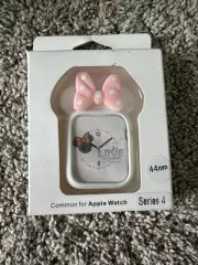Mickey Mouse Apple Watch Cover Series 4, 44mm, Pink Mickey Mouse Bow