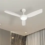 Vevare 52'' Ceiling Fan DC Motor with Light Remote Control - White