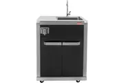 Coleman Revolution Sink Unit With Tap Black Gloss REVSIGL