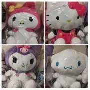 4 Plush Sanrio Hello Kitty Backpacks My Melody Hello Kitty Kuromi Cinnamoroll