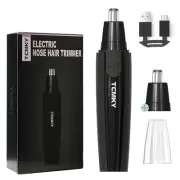 TCMKY Ear and Nose Hair Trimmer Clippers for Men - Rechargeable Trimmer with ...
