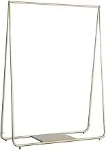 Gold Clothing Retail Shop Commercial Garment Display Rack