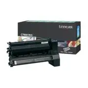 Lexmark C780A1KG BLACK (PREBATE) TONER YIELD 6,000 PAGES, FOR C780