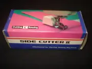 Side Cutter II HEM & CUT Attachment Sewing Foot for Low Shank Zig Zag Machines