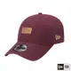 NEW ERA 9FORTY 940UNST 亞麻耐磨布料 NEW ERA 褐紅色 棒球帽