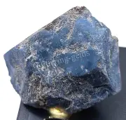 253.70 Ct Natural Sky-Blue Opal Uncut Rough Certified Loose Gemstone M25