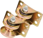 BUTIFULSIC 2pcs Pulley Pulley Sliding Door Pulley Rollers Pulley for Door Pulley Block for Door Metal Pulley Roller Slide Door Parts Pulley Wheel Pulley for Slide Door Steel