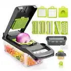 Multifunctional Vegetable Chopper Onion Chopper Handle Food Grate Slicer Dicer