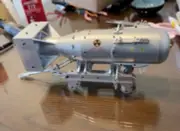 1/12 World War II US Little boy Nuclear Bomb Atomic Bomb Metal Assembly Model !!